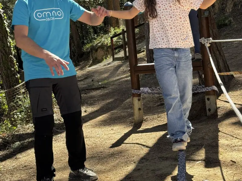 zona de equilibrios Zona kids area actividades