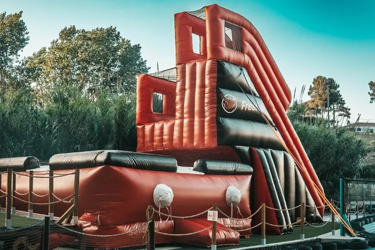 freefall waririor games Adventure area omno Park